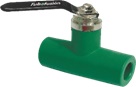 Llave de paso esferica bronce y palanca ø40 - Tubofusion